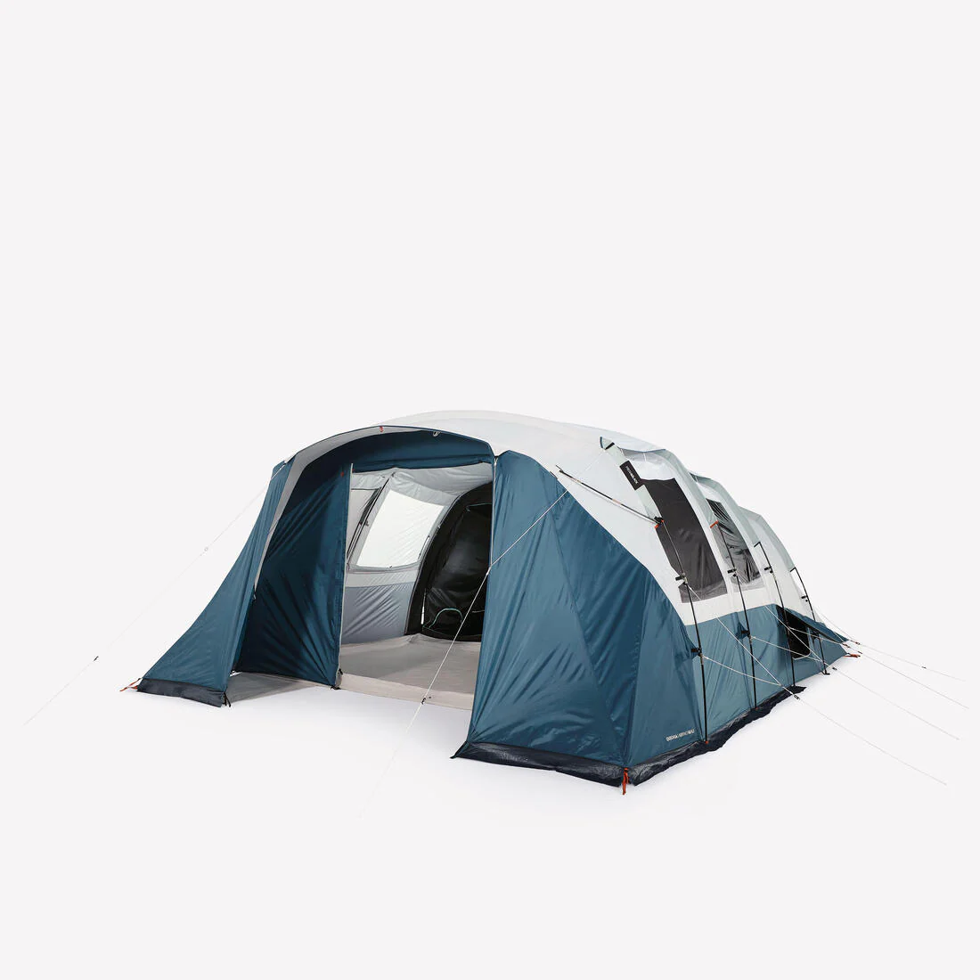 6-person, 3-bedroom camping tent, Arpenaz 6.3, Fresh & Black