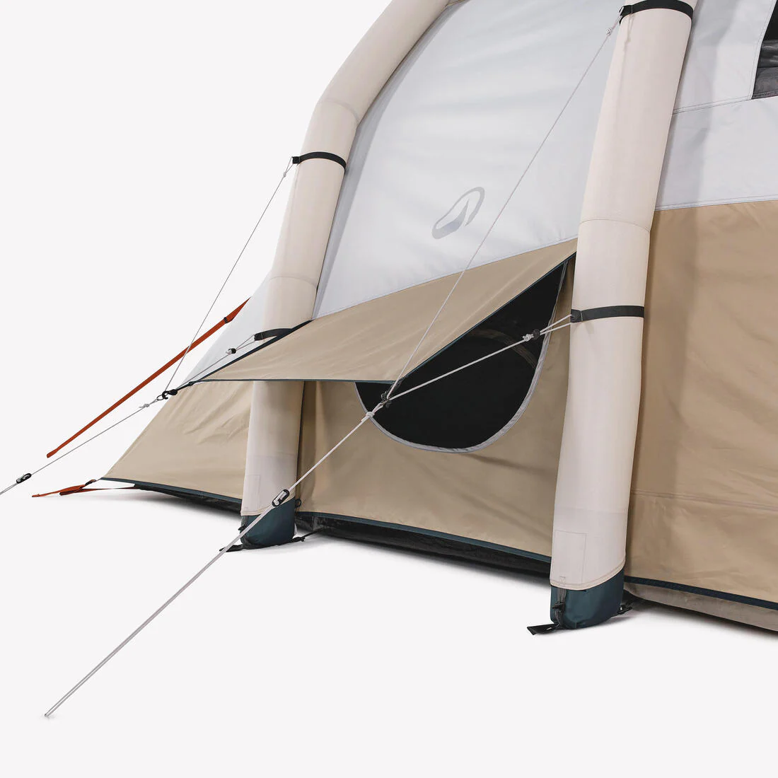 6-person, 3-bedroom inflatable camping tent, Air Seconds 6.3, Fresh & Black - Image 12