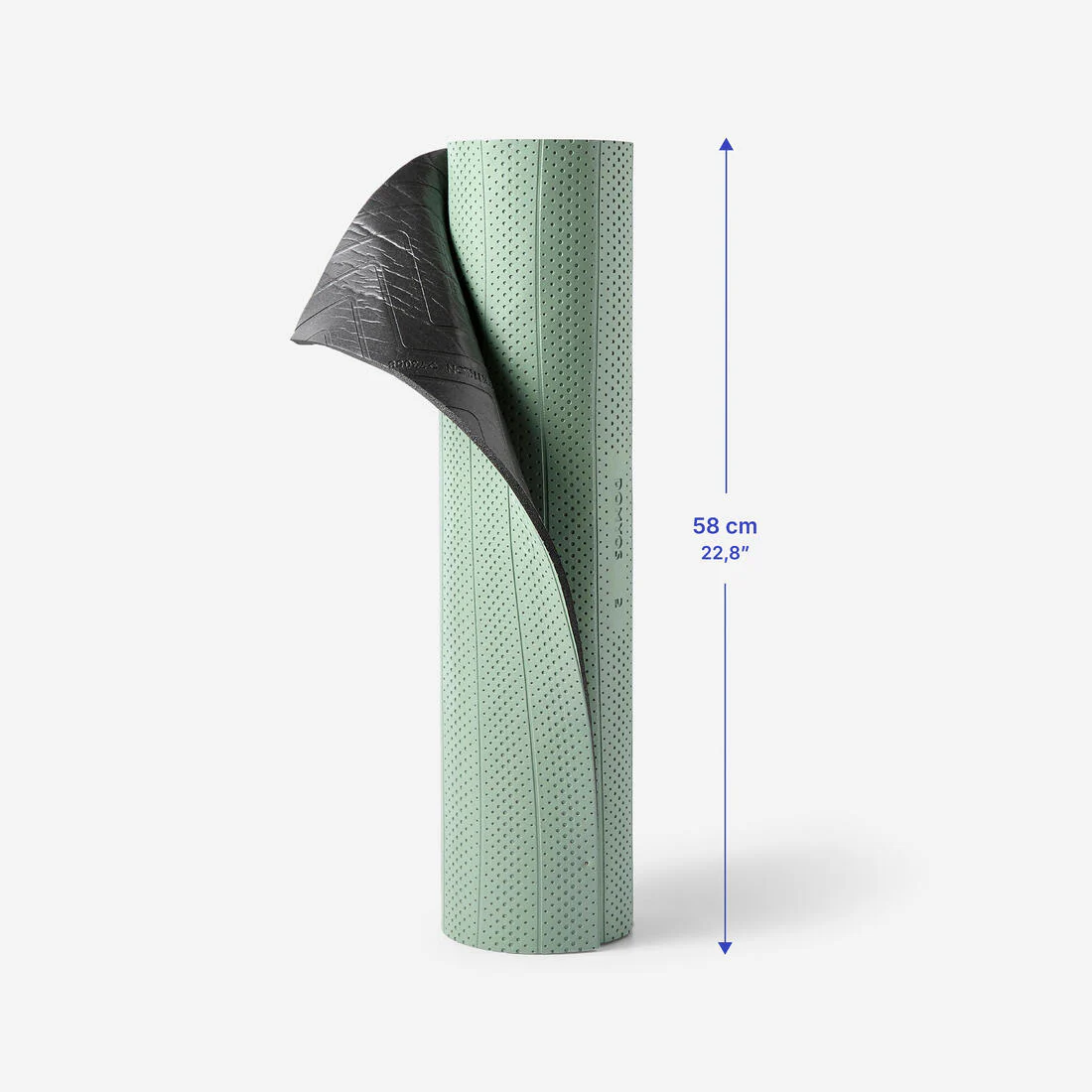 7 mm Grippy and Comfortable Fitness Mat - Green - Image 5