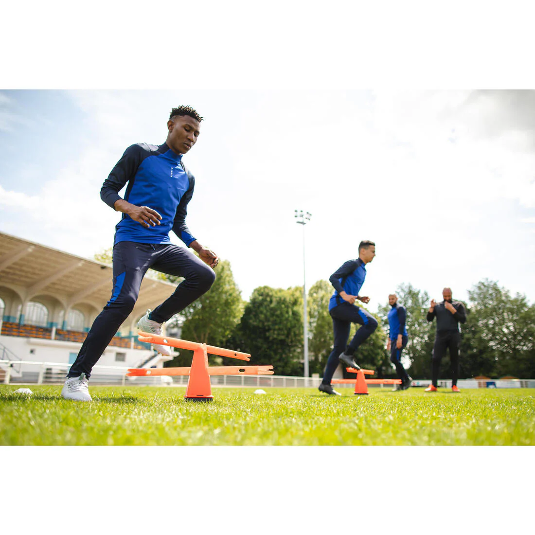 90 cm Football Training Bars Twin-Pack Modular - Orange - Image 6