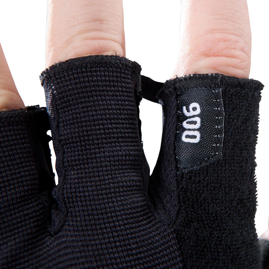 900 Weight Training Glove with Double Rip-Tab Cuff - Black/Grey - Image 8