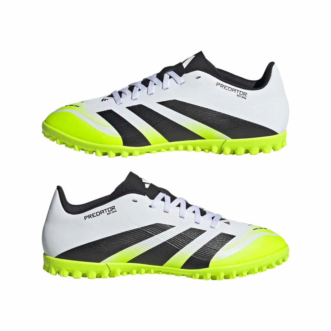 ADIDAS adults Predator Club Turf Boots - white - Image 2