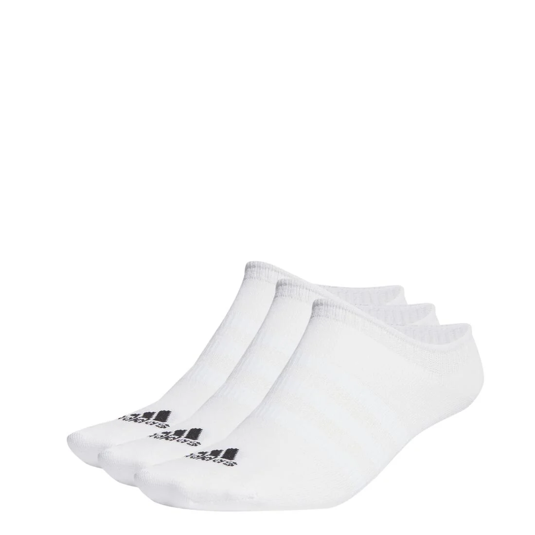 Adidas adults Thin and Light No-Show Socks -  3 Pairs
