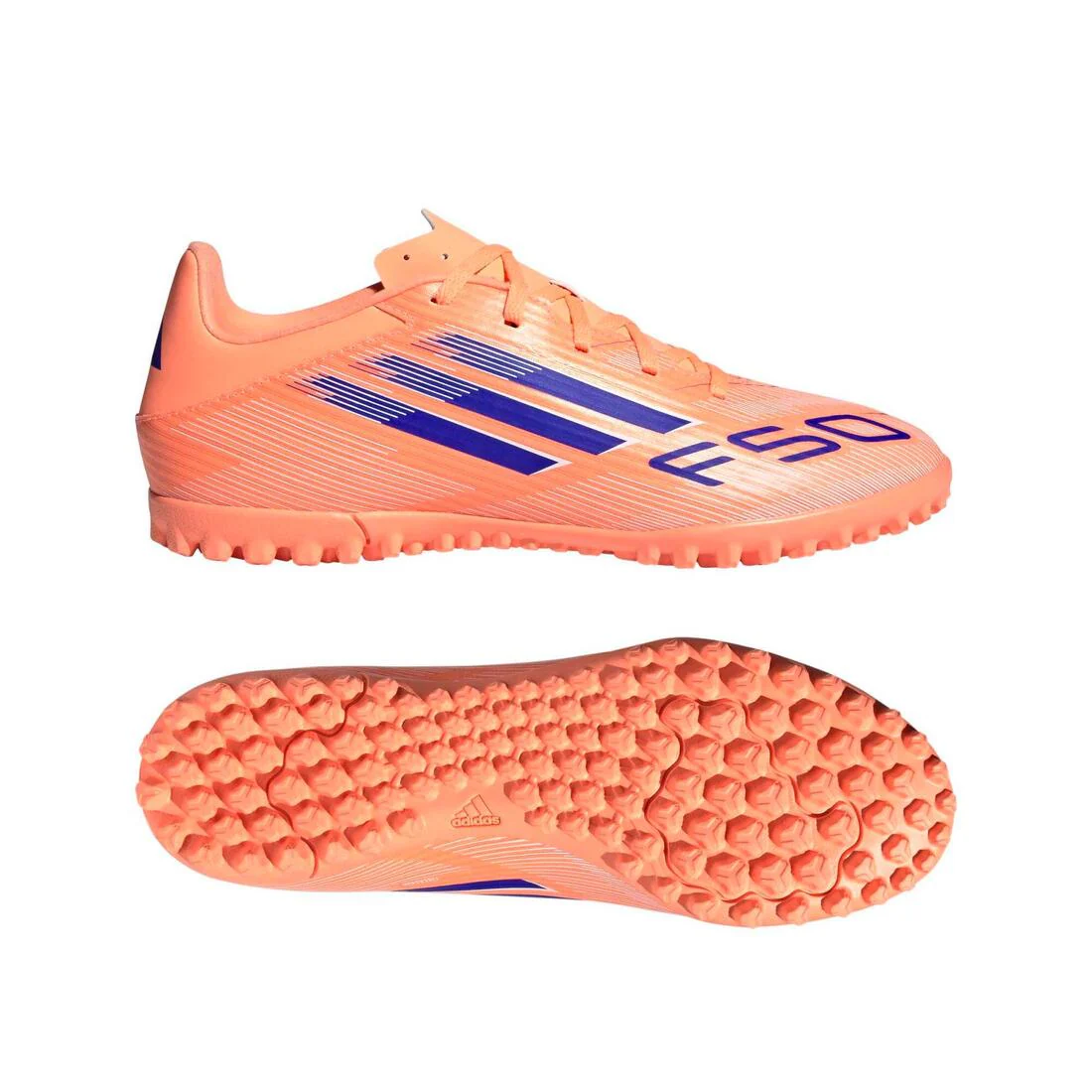 ADIDAS F50 Club Turf Boots - ORANGE - Image 2