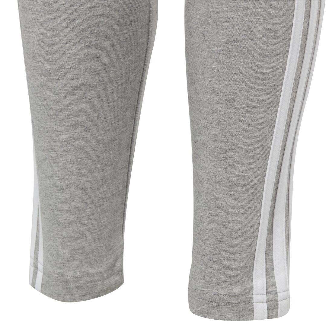 Adidas girls essentials 3-stripes cotton tight - Image 4