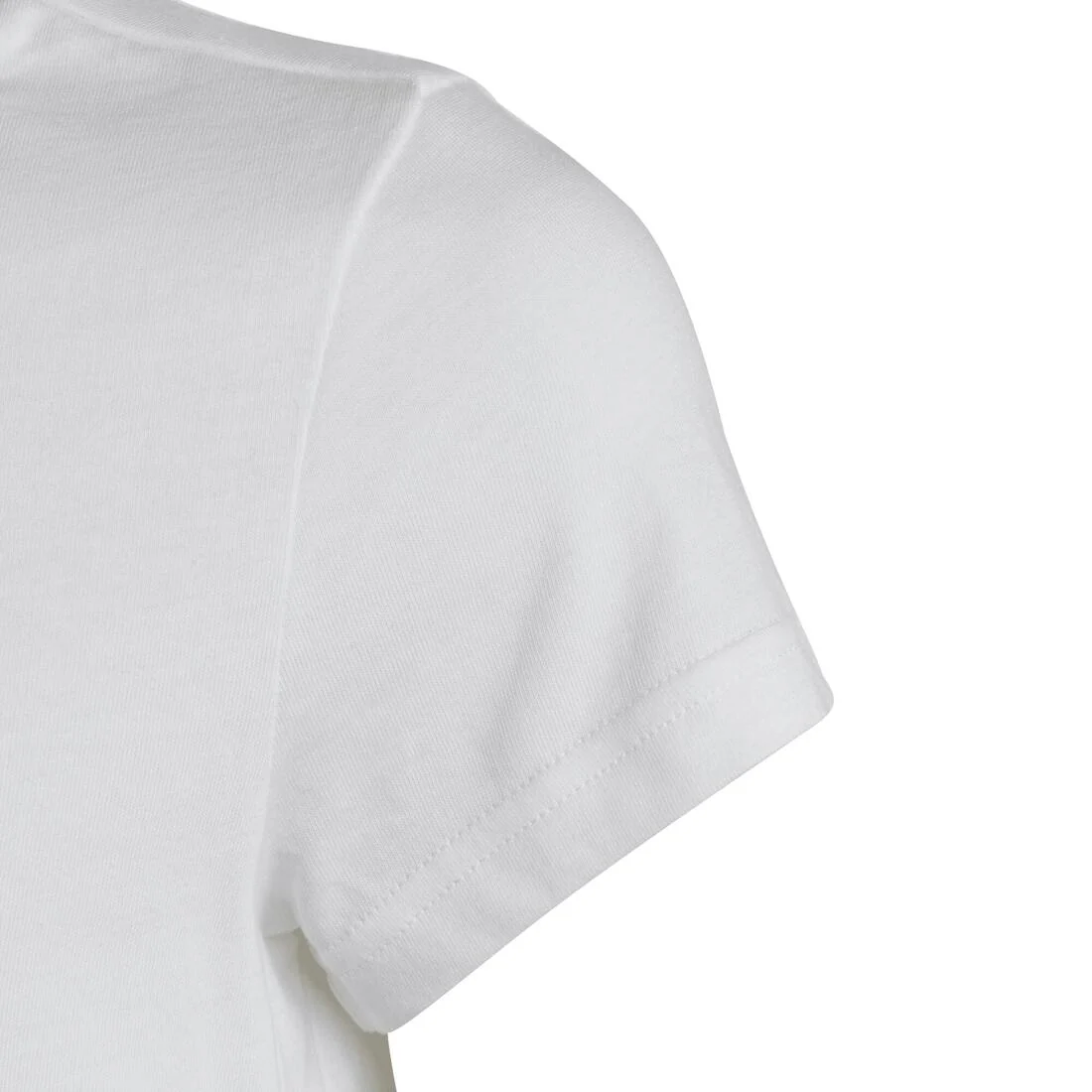 Adidas junior girls essentials big logo cotton t-shirt - Image 3