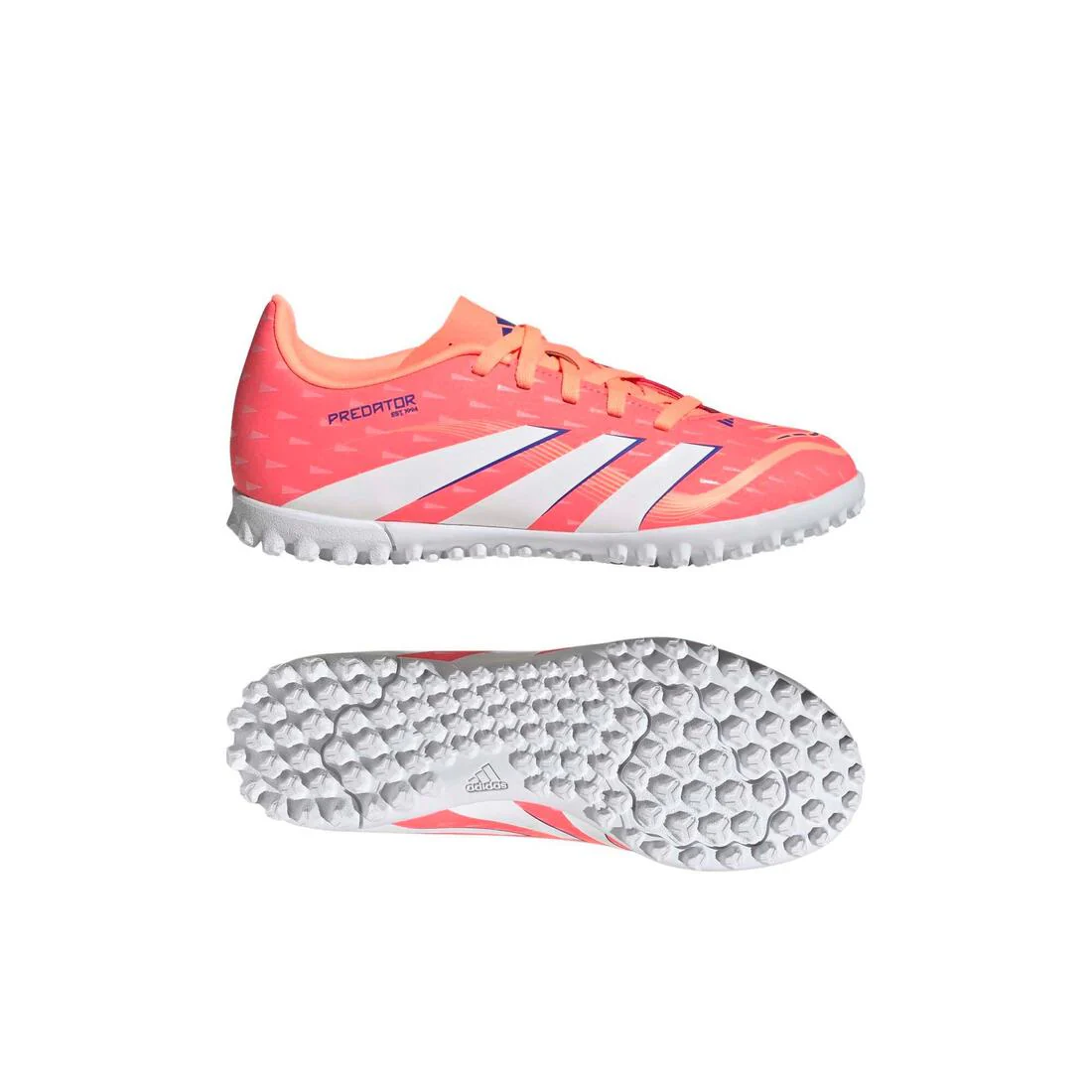 ADIDAS Kids Predator Club Turf Boots - orange - Image 3