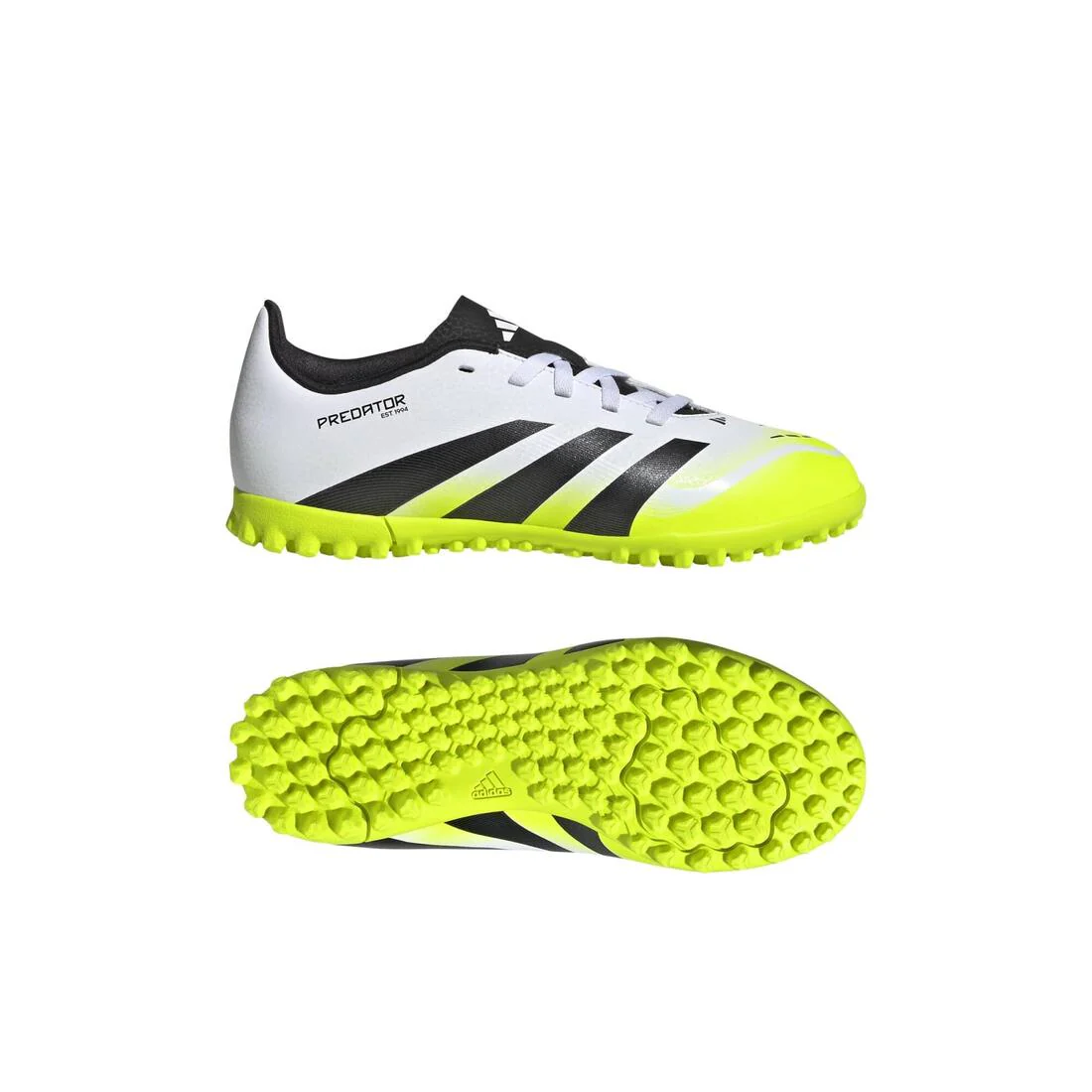 ADIDAS Kids Predator Club Turf Boots - white - Image 4