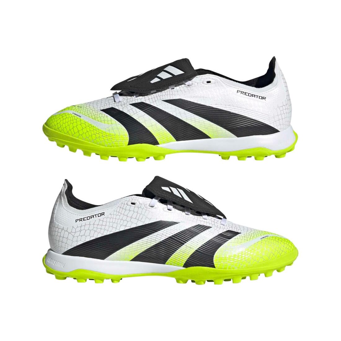 ADIDAS men & women Predator League Fold-Over Tongue Turf Boots - WHITE - Image 4