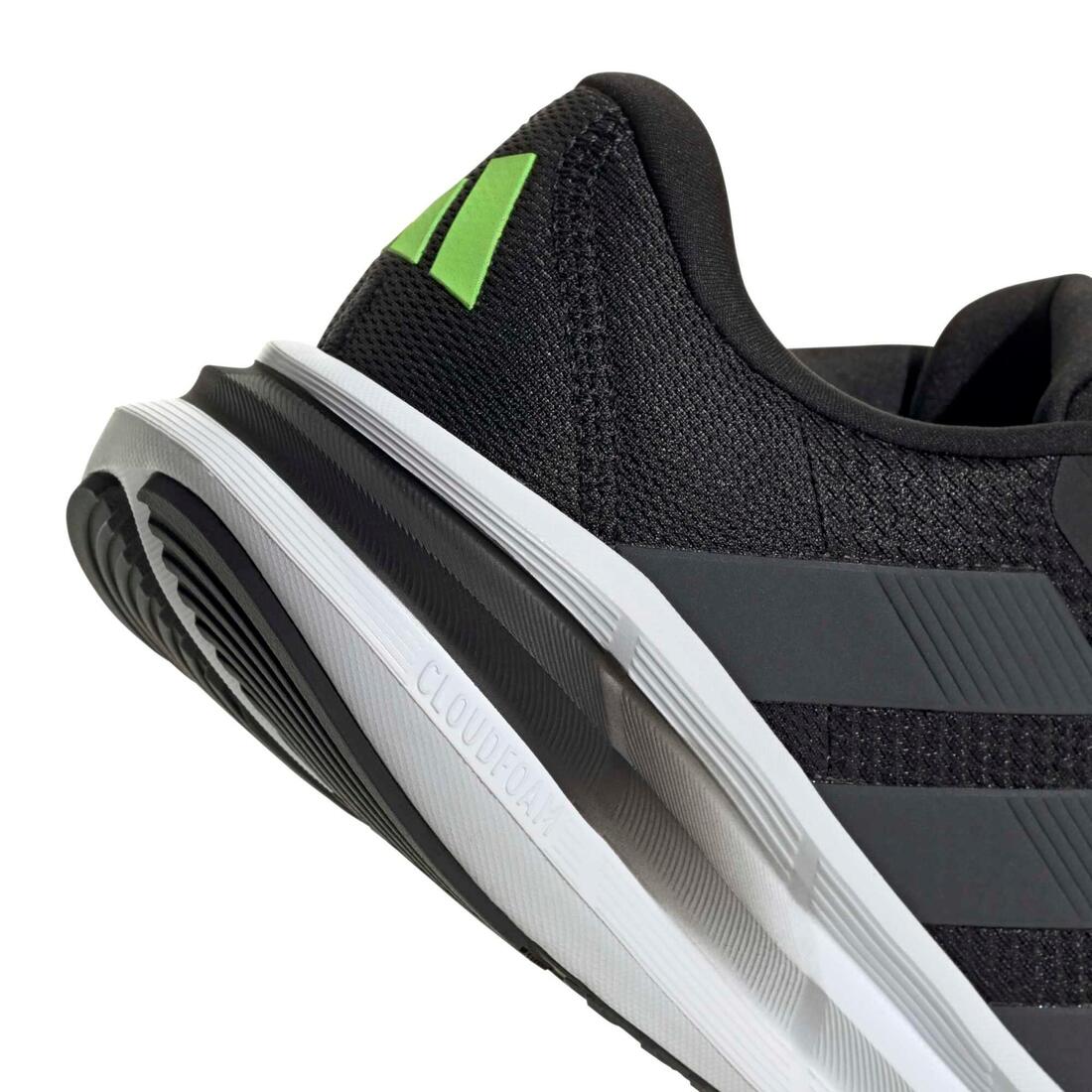 ADIDAS MEN Galaxy 7 Running Shoes - BLACK - Image 4