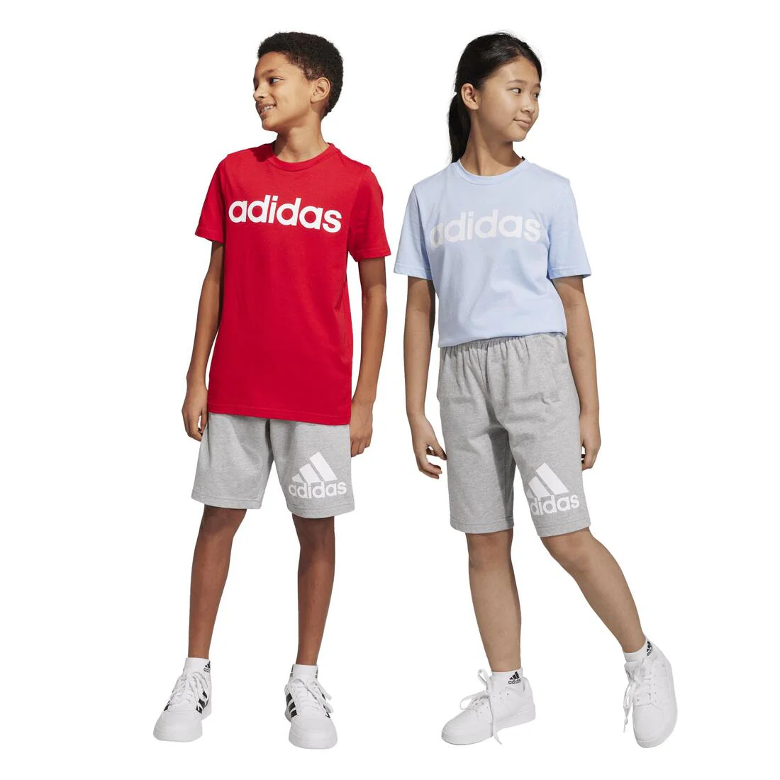 Adidas unisex essentials big logo cotton short - Image 4