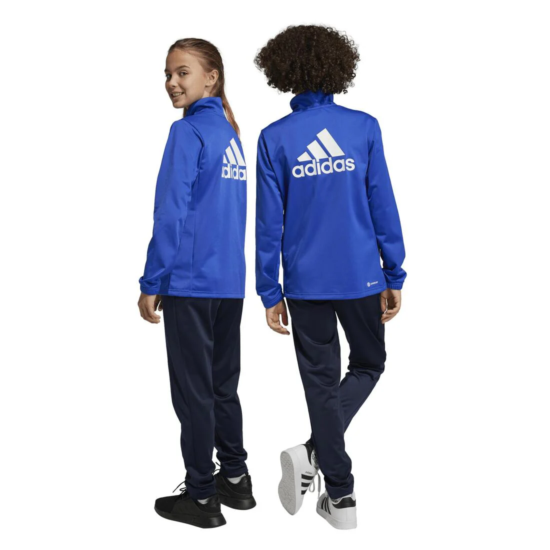 Adidas unisex essentials big logo tracksuit - Image 3