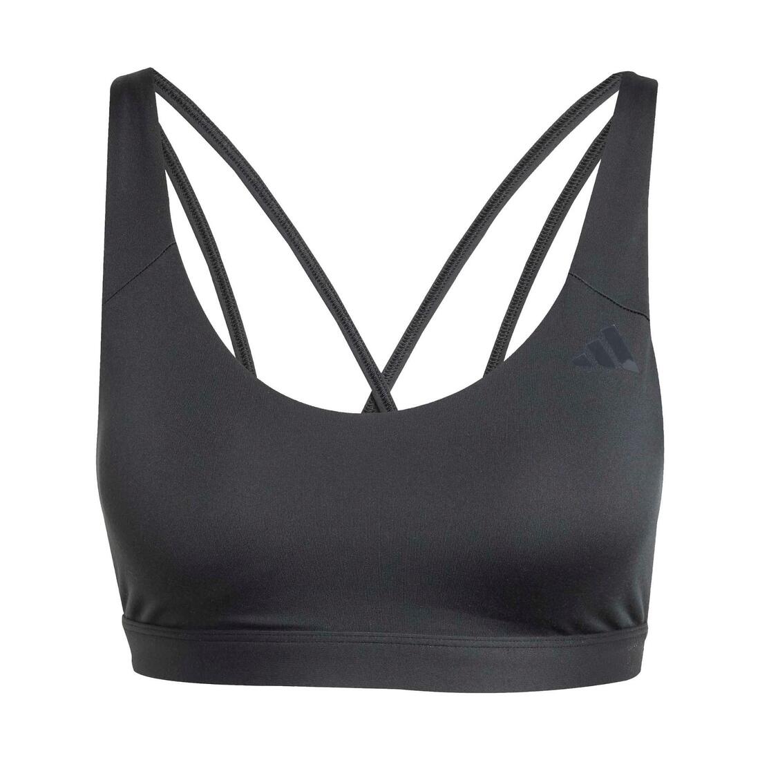 adidas women All Me Essentials Medium Support Bra - black