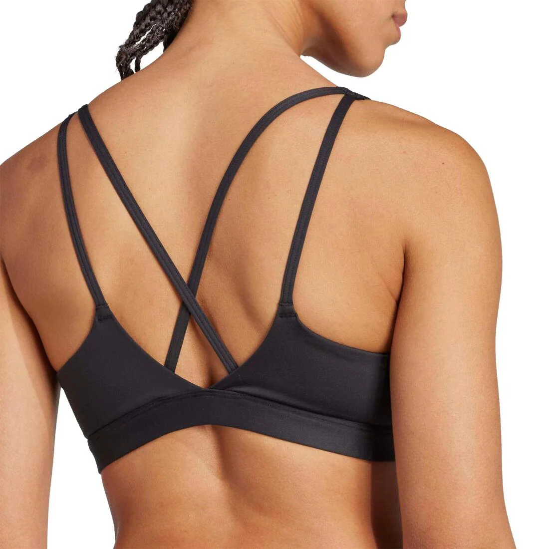adidas women All Me Essentials Medium Support Bra - black - Image 3