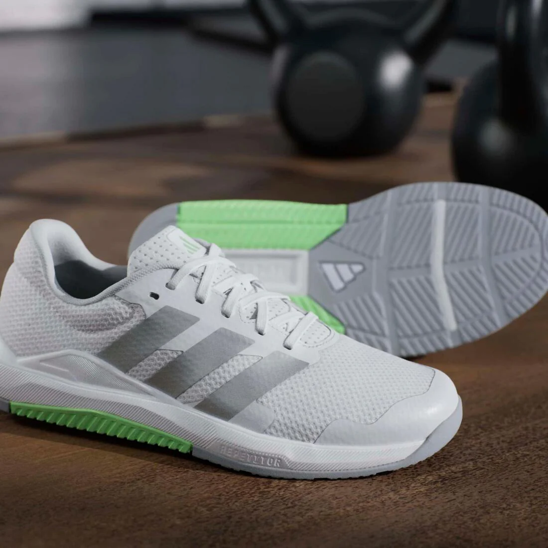 Adidas women Dropset Base Training Shoes - WHITE - Image 2