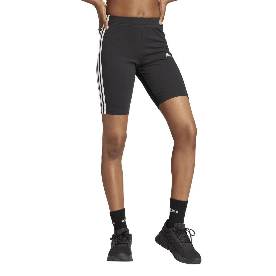 Adidas women essentials 3-stripes bike shorts - Image 5