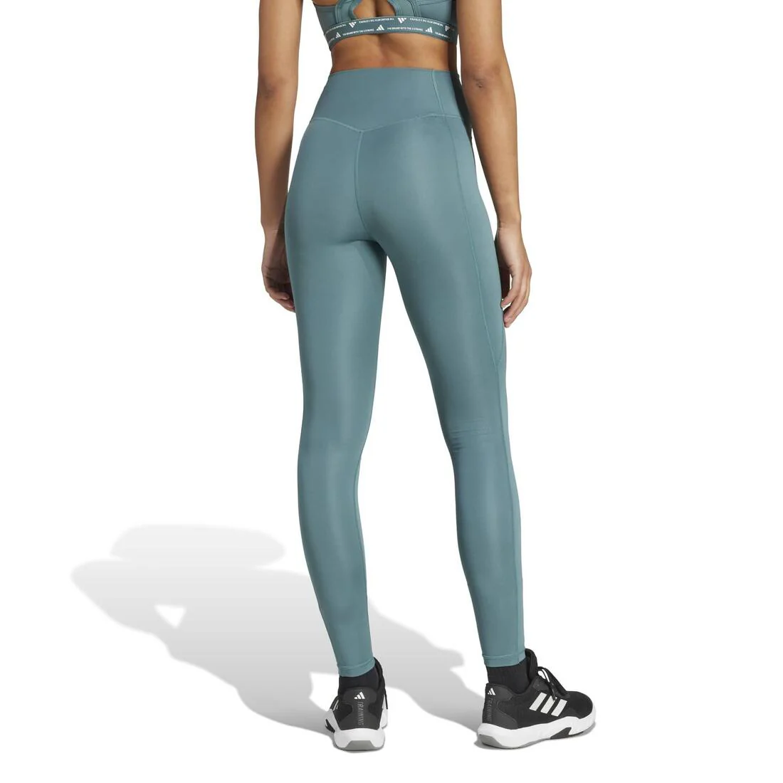 Adidas women Optimé Essentials Stash Pocket Full-Length Leggings - Image 4