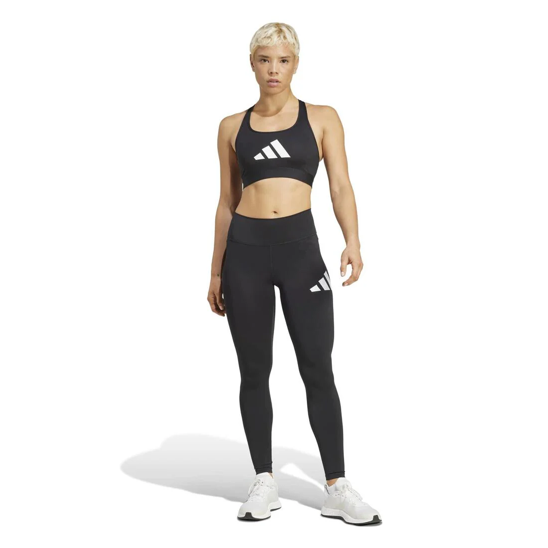 Adidas women Train Essentials Big Logo Full-Length Leggings