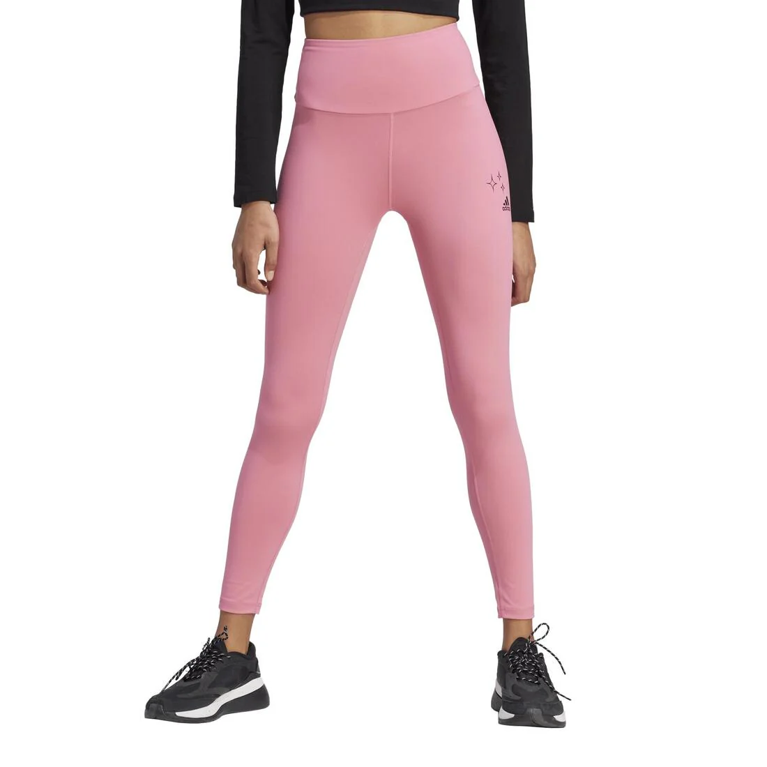 Adidas women varsity scribble tight - Image 4