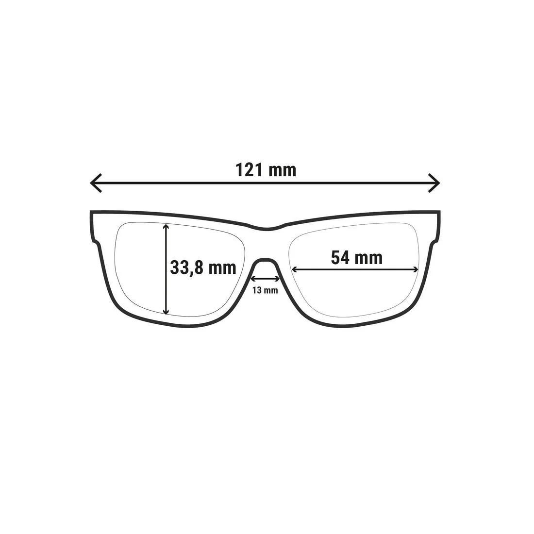 Adjustable Clip-on Polarised Glasses - MH OTG 120 SMALL - Category 3 - Image 7