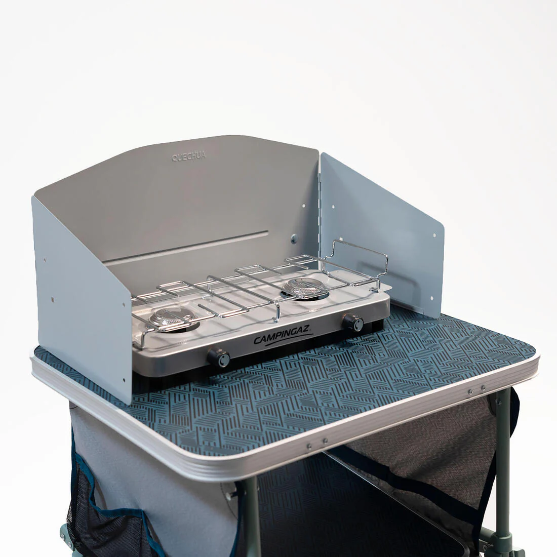 Adjustable Windshield for a Campsite Cooking Table or Worktop - Image 5