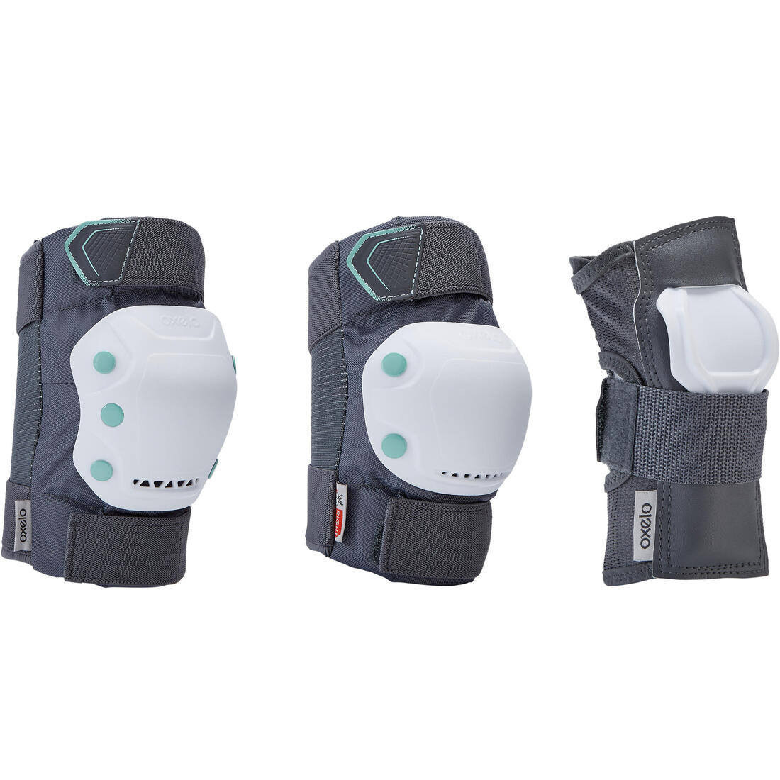 Adult 2 x 3-Piece Inline Skate Protection Set FIT500 - Image 2