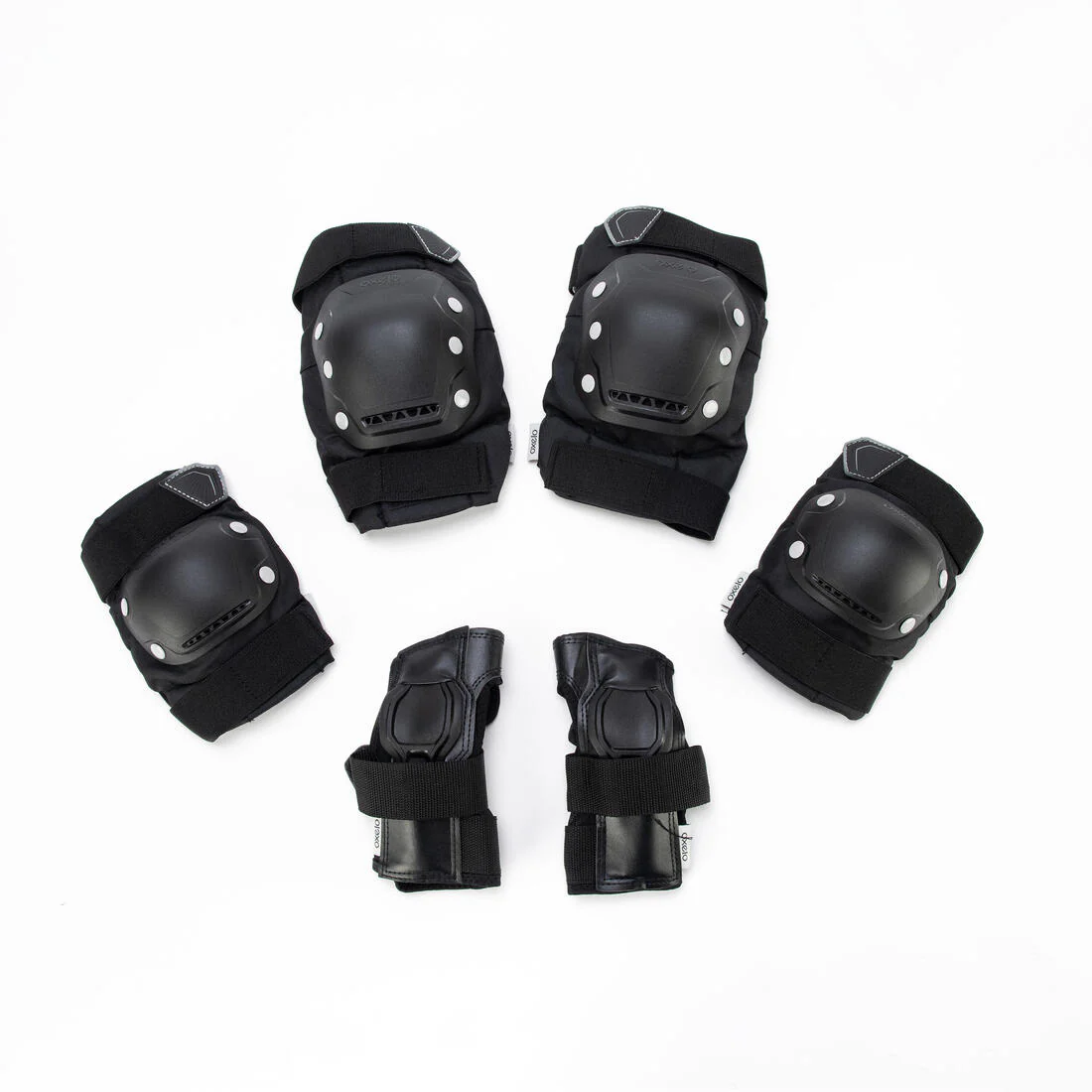 Adult 2 x 3-Piece Inline Skate Protection Set FIT500 - Image 5