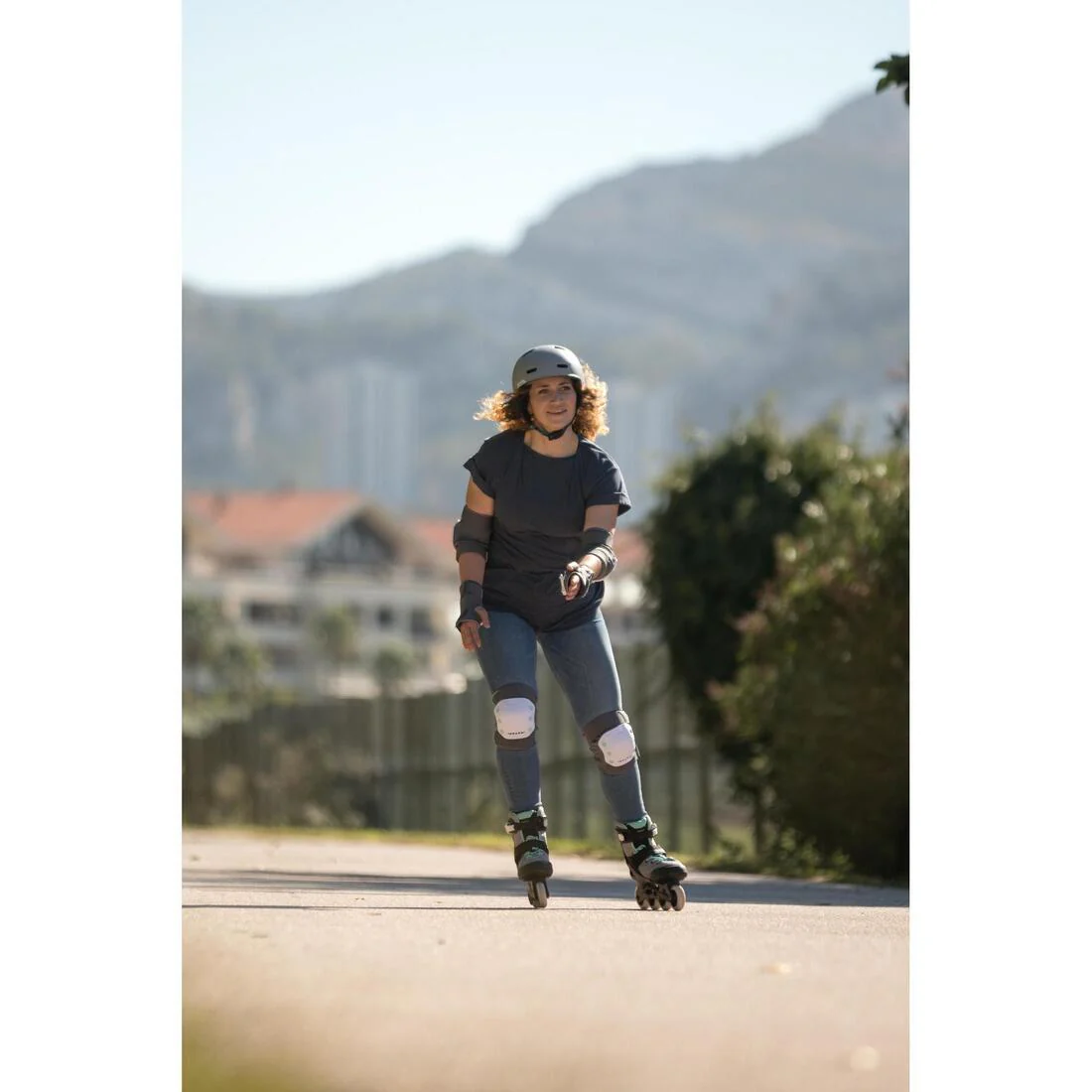 Adult 2 x 3-Piece Inline Skate Protection Set FIT500 - Image 52