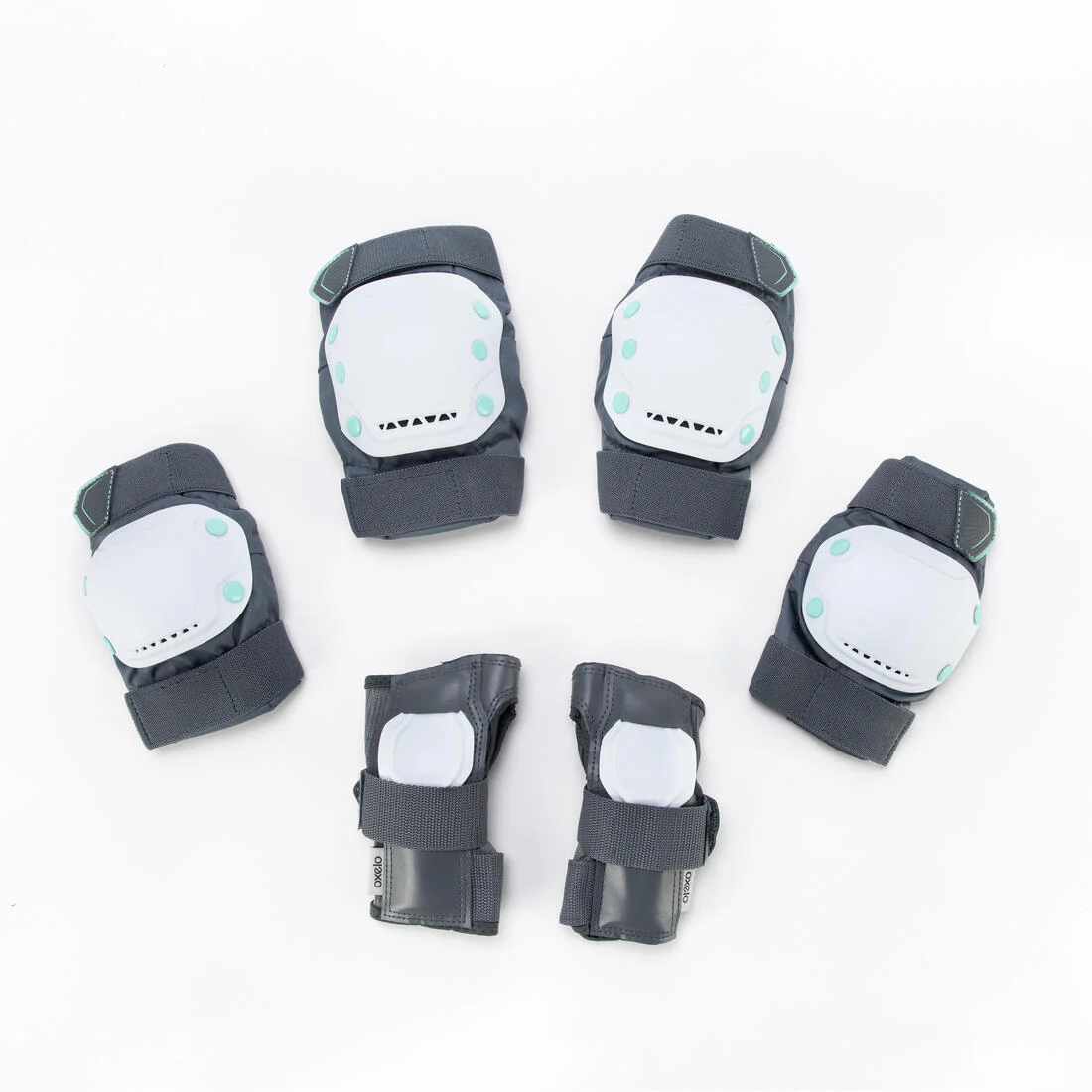 Adult 2 x 3-Piece Inline Skate Protection Set FIT500 - Image 6