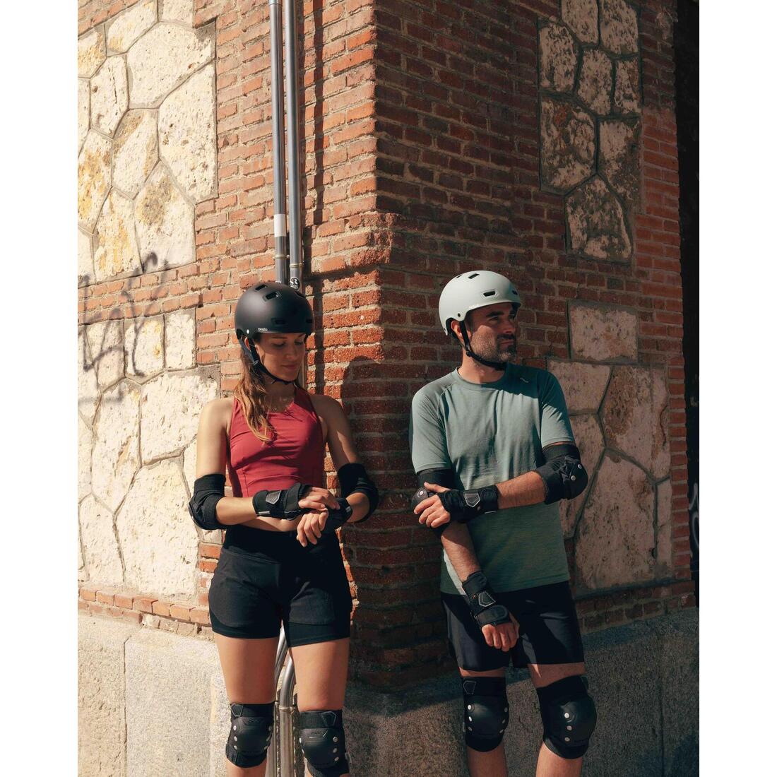 Adult 2 x 3-Piece Inline Skate Protection Set FIT500 - Image 60