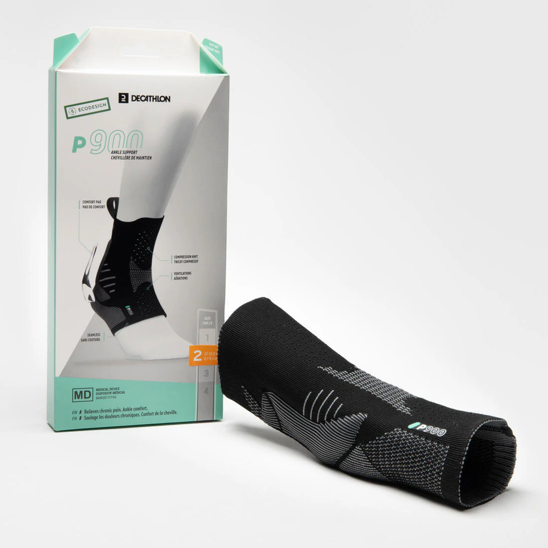 Adult Ankle Support P900 - Black - Image 3