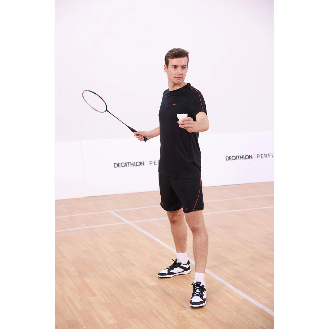 ADULT BADMINTON RACKET BR 160 SOLID NAVY - Image 21