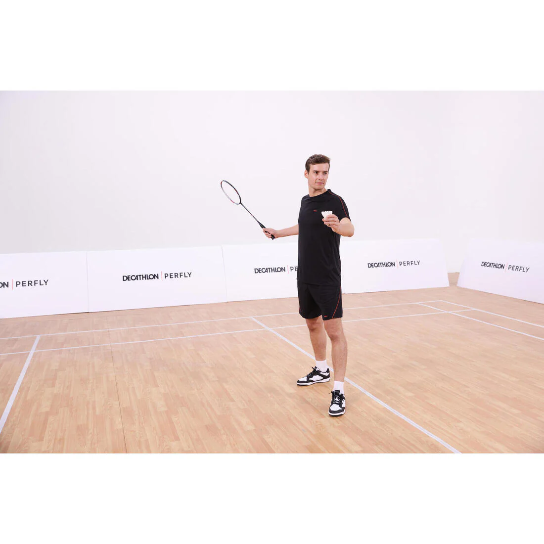 ADULT BADMINTON RACKET BR 160 SOLID NAVY - Image 22