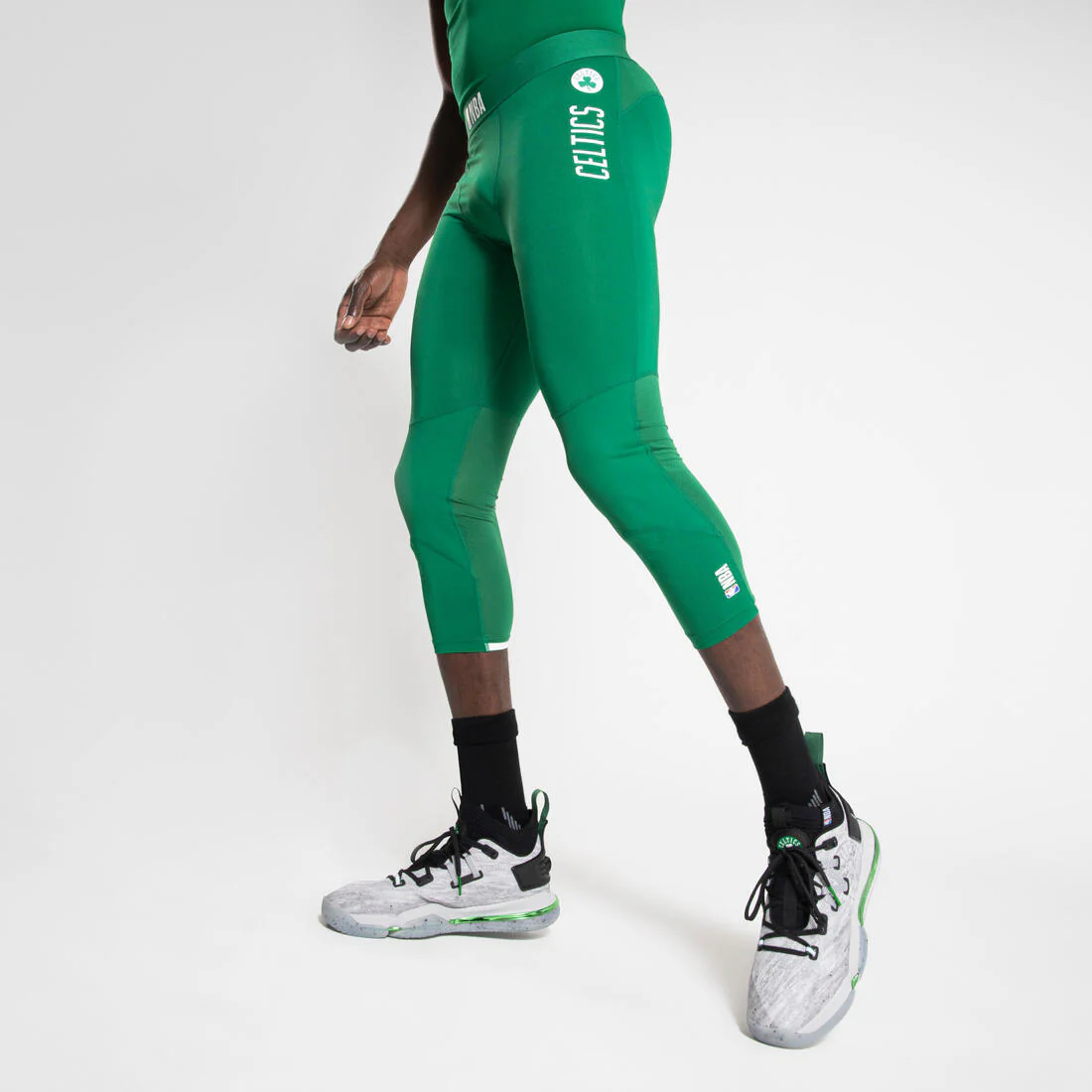 Adult Basketball 3/4 Leggings 500 - NBA Los Angeles Lakers