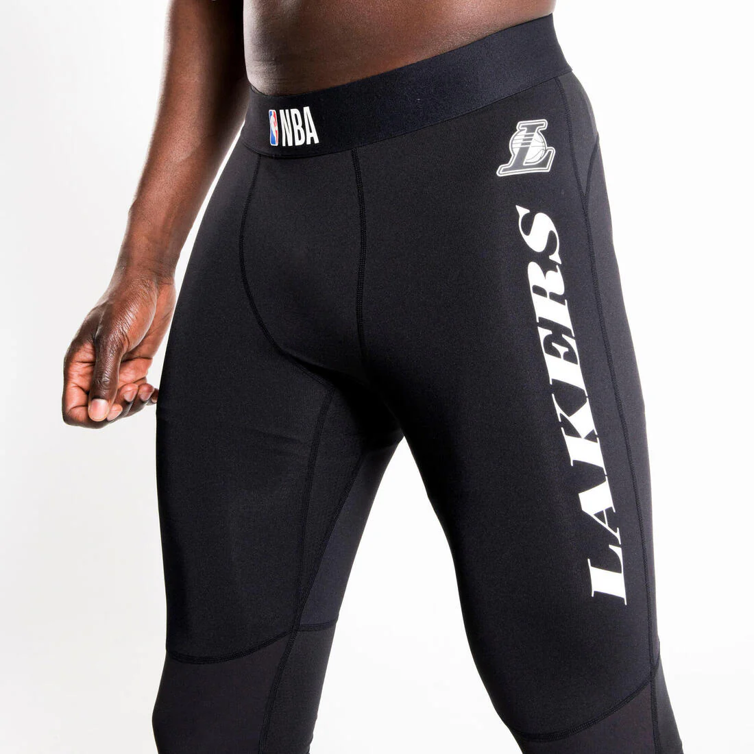 Adult Basketball 3/4 Leggings 500 - NBA Los Angeles Lakers - Image 2