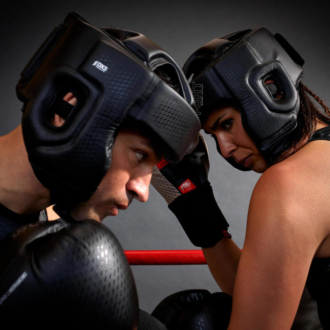 Adult Boxing Open Face Headguard 900 - Image 5