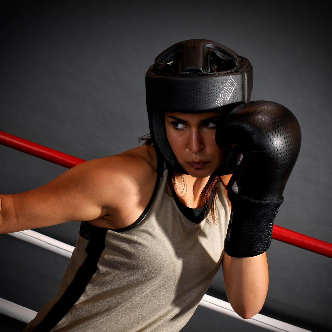 Adult Boxing Open Face Headguard 900 - Image 7