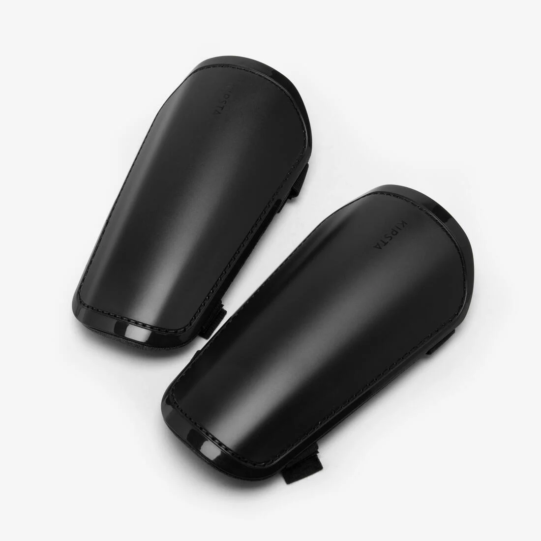 Adult Football Shin Pads F100 - Black - Image 4
