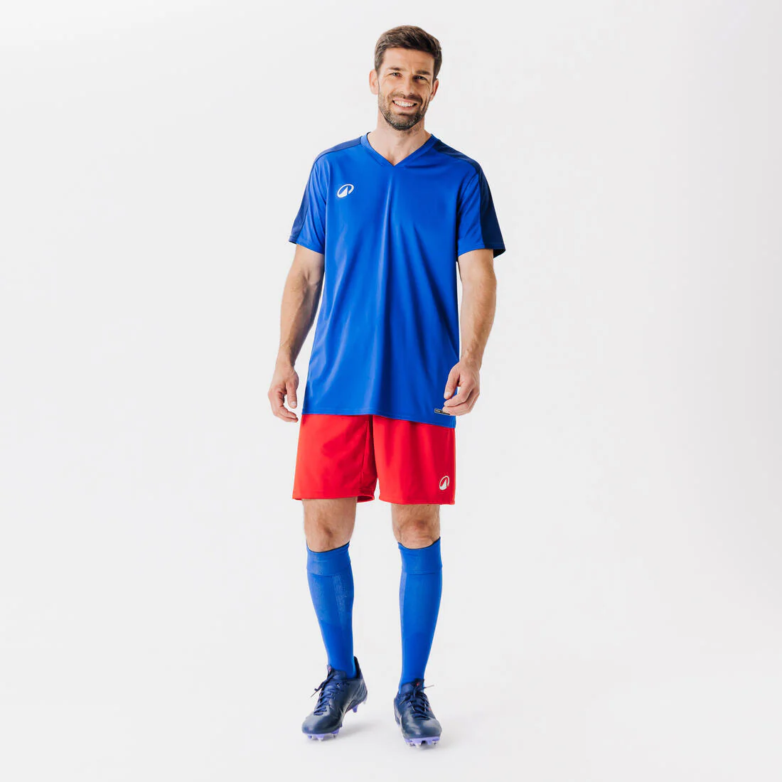 Adult Short-Sleeved Football Shirt Essential - Blue 2026 - Image 4