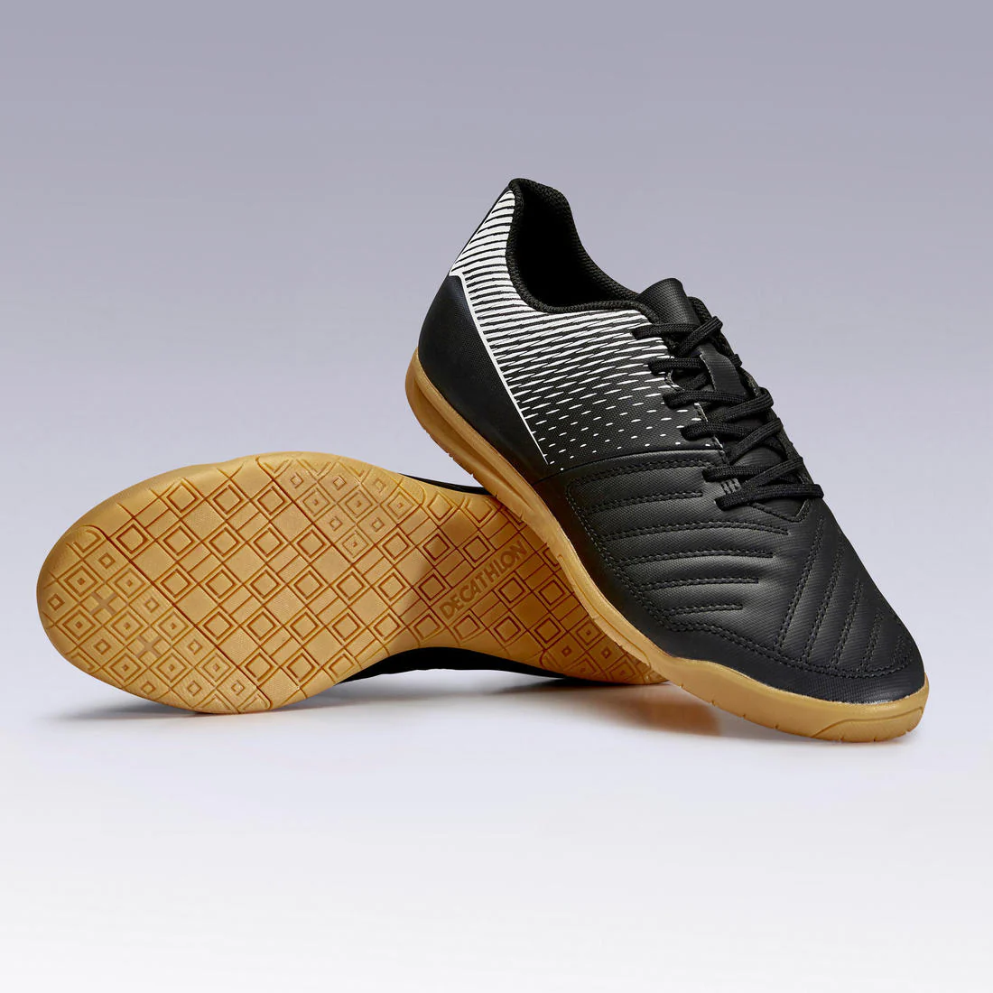 Adult Futsal Trainers 100 - Black - Image 6