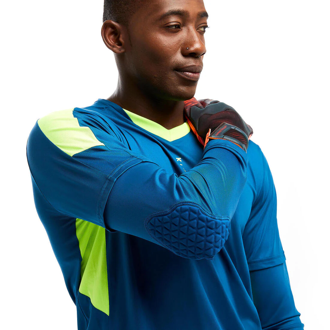 Adult Goalkeeper Shirt F500 - Blue - Image 4