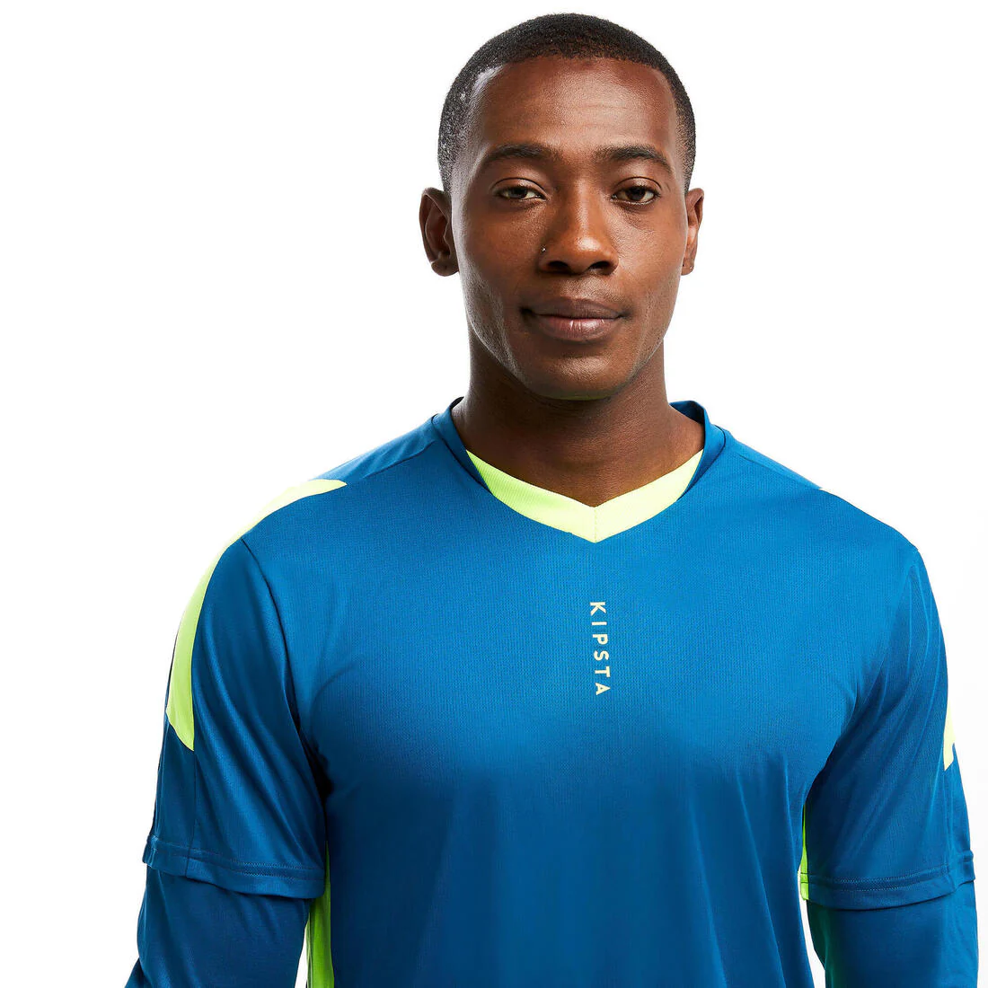 Adult Goalkeeper Shirt F500 - Blue - Image 6
