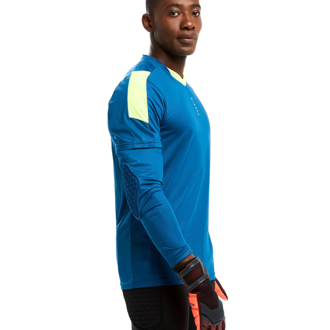 Adult Goalkeeper Shirt F500 - Blue - Image 7