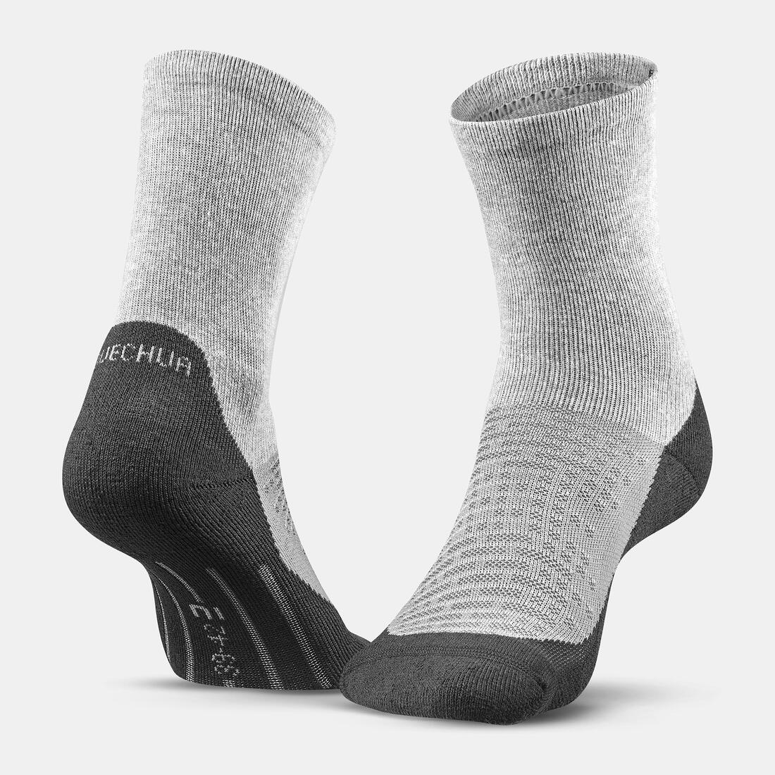 Adult high hiking socks (2 pairs) Hike 100 - Image 3