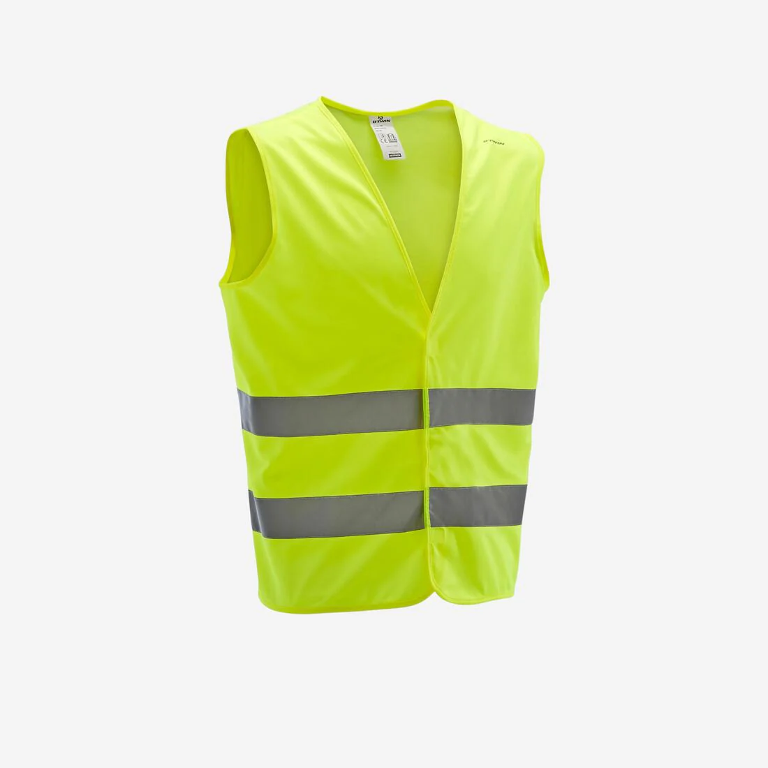 Adult High Visibility Safety Vest 500 - Neon Yellow