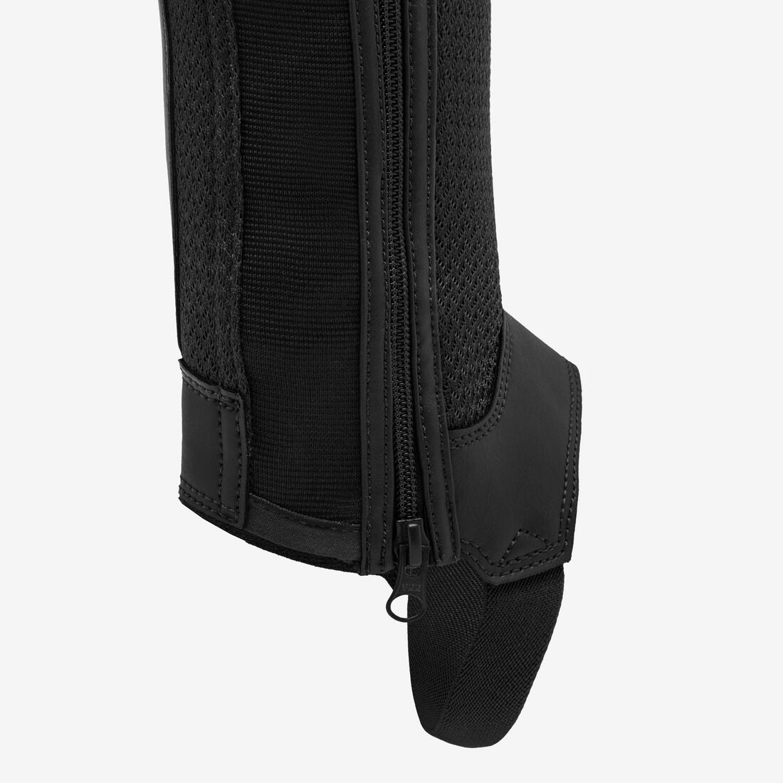 Adult Horse Riding Mesh Half Chaps 100 - Image 12