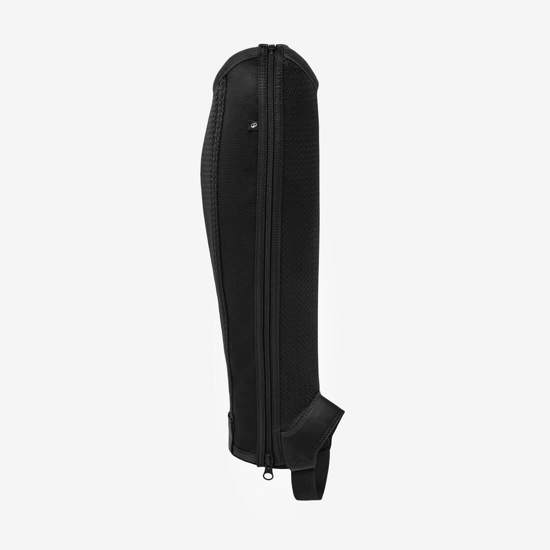Adult Horse Riding Mesh Half Chaps 100 - Image 2