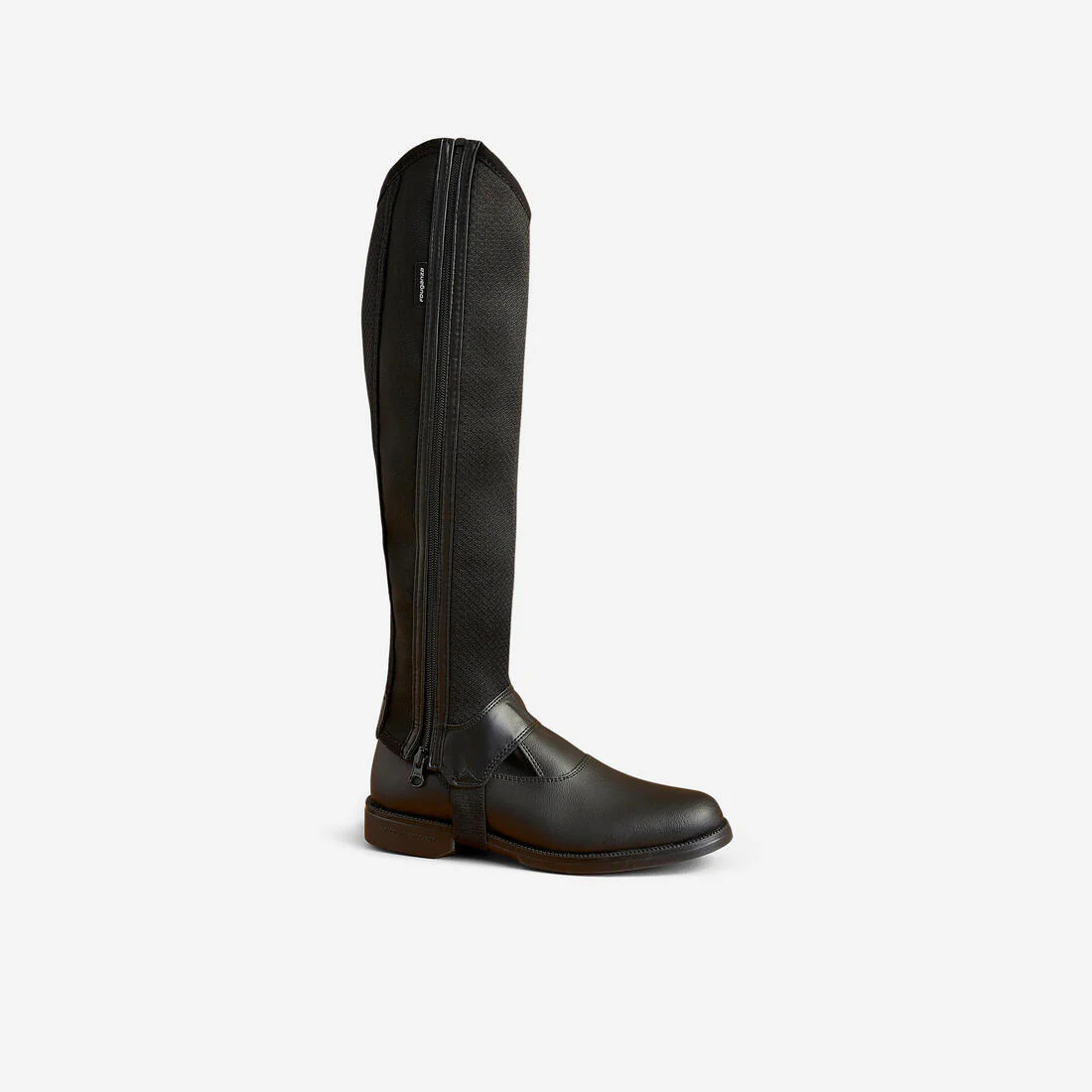 Adult Horse Riding Mesh Half Chaps 100 - Image 3