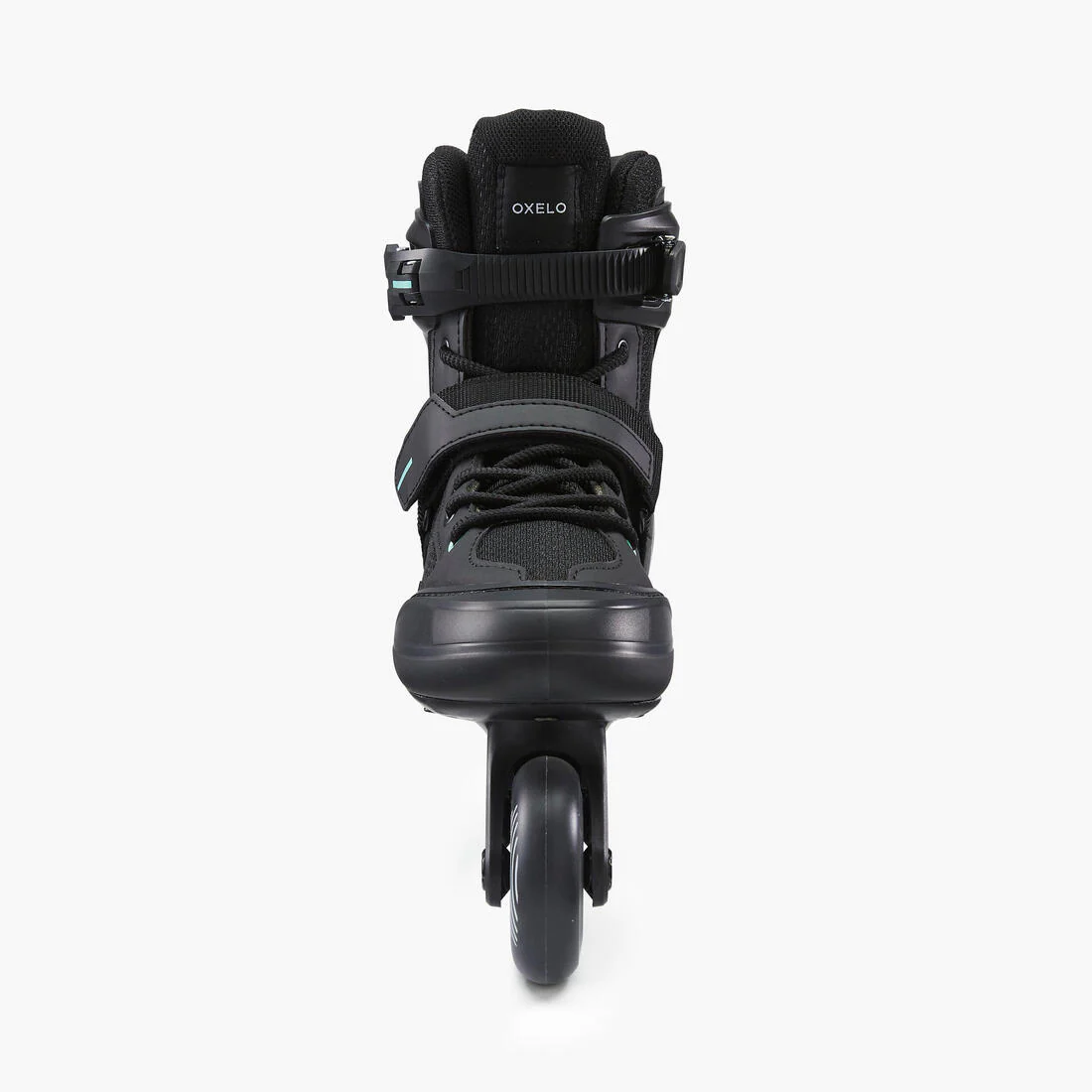 Adult Inline Fitness Skates FIT100 - Black/Mint - Image 4