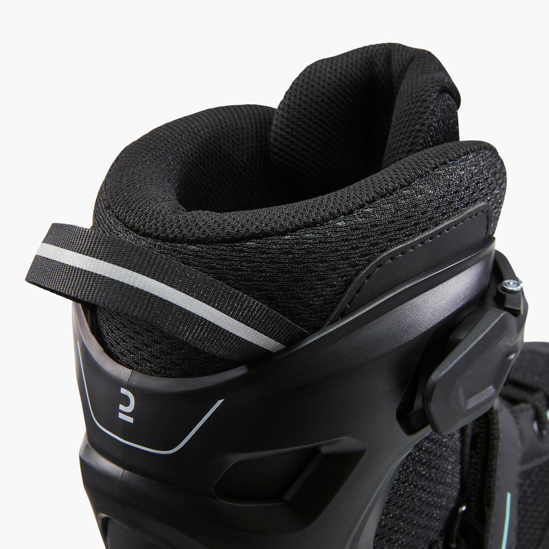 Adult Inline Fitness Skates FIT100 - Black/Mint - Image 8